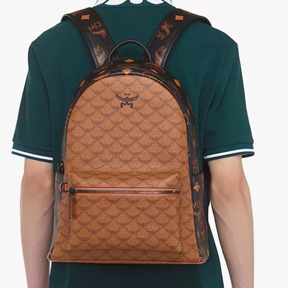 MCM STARK BACKPACK IN MONOGRAM MIX